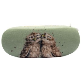 Wrendale Designs Glasses Case with Owls, Multi-Colour, One Size, multicoloured