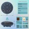 Rain Drum for Outside Garden,Steel Tongue Drum 6 Inche 11