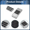 PARSLUCK 2 Pcs Automatic Foot Pedal Pads Foot Accelerator Pedal