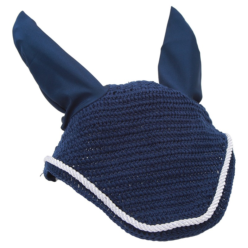 Horse Ear Bonnet Elastic Horse Ear Net Hand Crochet Horse