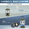 【2023モデル】GLOWDAWN LEDランタン キャンプランタン 2WAY給電 充電式 電池式 キャンプライト レトロ風 無段階調光・調色 暖色