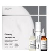 The Ordinary The Nightly Set | Rutina Nocturna Antiedad, Hidratante y Renovadora para Todo Tipo de Piel