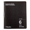 Blueline Columnar Book, Twin Wire Binding, 6 Columns with Description,