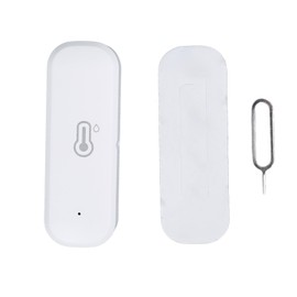 Smart Thermometer Hygrometer, Temperature and Humidity Detector Wireless Connection Long Lasting Easy to Use Remote Control (Wi-Fi)