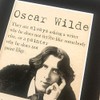 Oscar Wilde Print - Writer - A4 Mount Framed Parchment