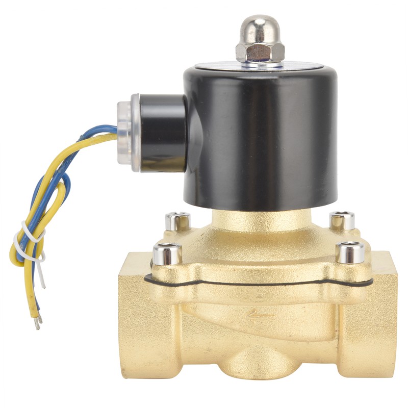 Normally Closed Solenoid Valve Brass Direct Acting Diaphragm Controlling Device