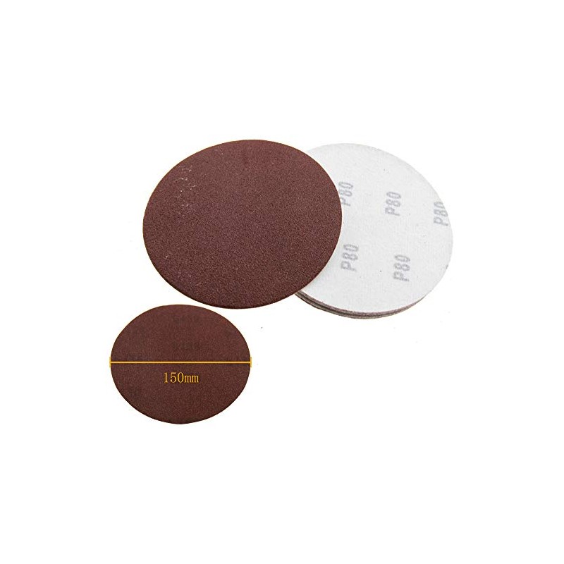 Be In Your Mind 150mm Sanding Discs Hook and Loop