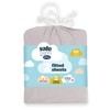 Silentnight Safe Nights Cot Size Fitted Sheets Set 100% Jersey