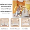 Nollapo Baby Bottle Drying Rack Storage, Nursing Bottle Storage Box