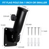 HOOPLE Flag Pole Holder for Outside House, Adjustable Flag Pole