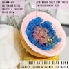 Hallu Bora Bora Geode Bath Bomb, Pack of 6