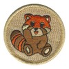 Cuddly Red Panda Patrol Patch (Sew-on) - ClassB