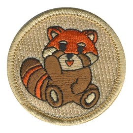Cuddly Red Panda Patrol Patch (Sew-on) - ClassB