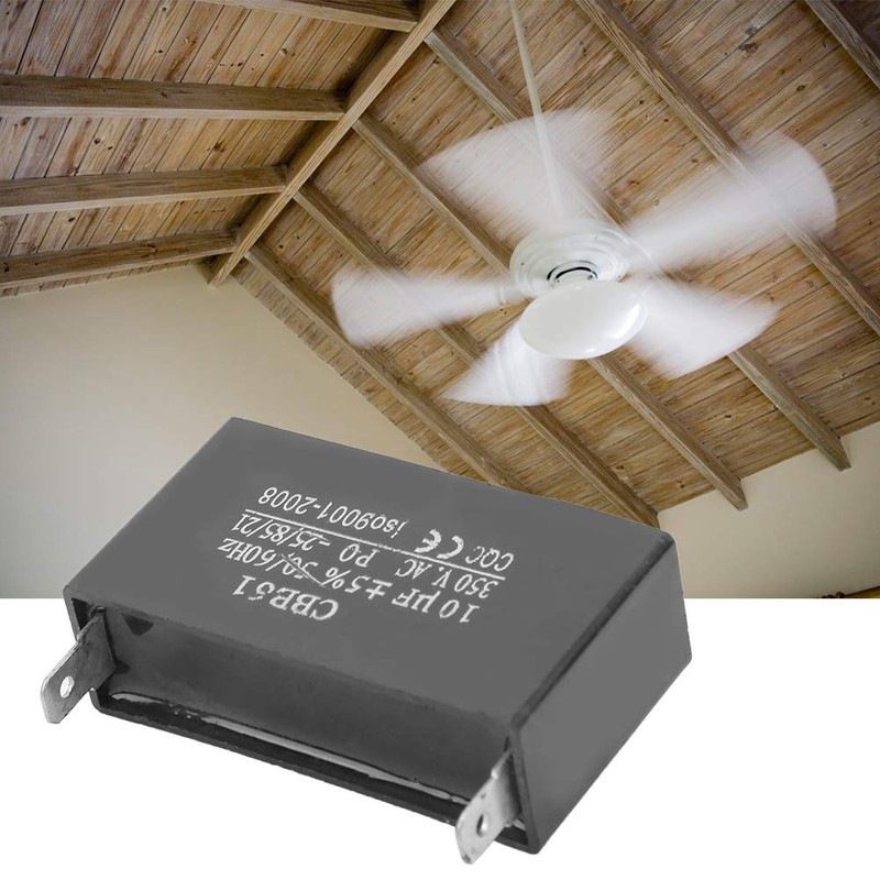 CBB61 Capacitor 10UF for Fan Motor Starting, Whole House Fan