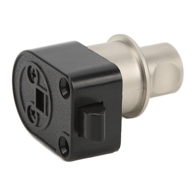 RV Push Button Lock Zinc Alloy Door Cabinet Knob Latch