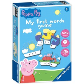 Ravensburger Peppa Pig My First Word Educational Games for Kids Age 4 Years Up - Ideal for Early Learning, Alphabet, Reading and Spelling