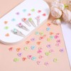 TIESOME Pack of 50 3D Flower Nail Charms, Nail Accessories,