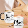 Mom and Dad Mugs 2025, Gifts for New Parents, New
