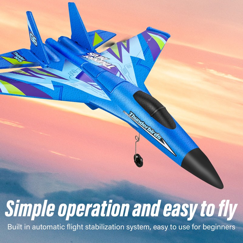 RC Glider Plane Waterproof Drop Resistant Dual Motor Remote Control