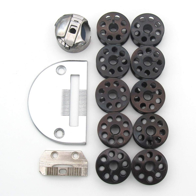 CKPSMS Brand - #BC-DBM(2)-NBL1+18034B 10PCS+18030+18031 Bobbin Case &.Bobbins & Needle