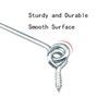 8PCS Barn Door Latch, Window Windproof Hook, Cabin Hook and
