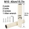 NEUMIHARO 2.9in 7.4cm Diameter Cat Scratching Post Replacement Pole Parts