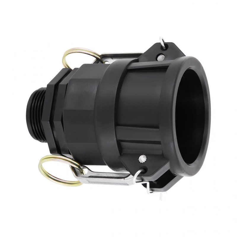 REKUBIK IBC Adaptor 2 Inch Camlock Socket Reduction Male Thread