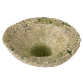 Marui Pottery MR-3-4091 Shigaraki Ware Hechimon, Small Bowl, Diameter Approx. 3.5 inches (9 cm), Stone Grain, Green