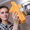 Vileda Set of 4 XL Colored Microfiber Cloths