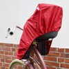 TROCKOLINO Avanti Front Seat Rain Cover Handlebar Bike Seat Red