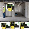 Firecore Laser Receiver for Green Laser Level, Two-Sided LCD Displays