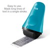 ID Defender Large Premium Stamp Roller, Turquoise (1-Pack, Large)