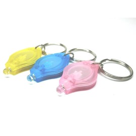 koauxe-bu Walk Light Luminous Keychain LED Illumination CW – X L (Three Colors Set)