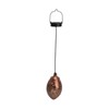 Iron Hollow Water Drop Lamp Solar LED Lantern Garland Garden
