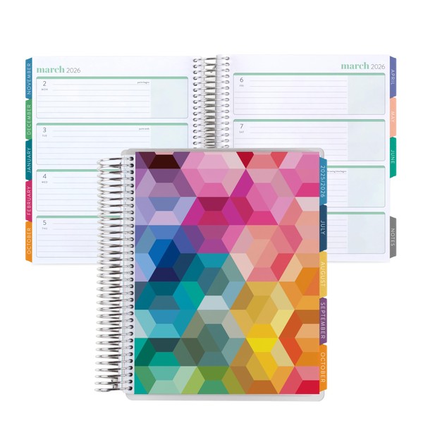 Erin Condren 12-Month Spiral Life Planner (Jul 2025 - Jun