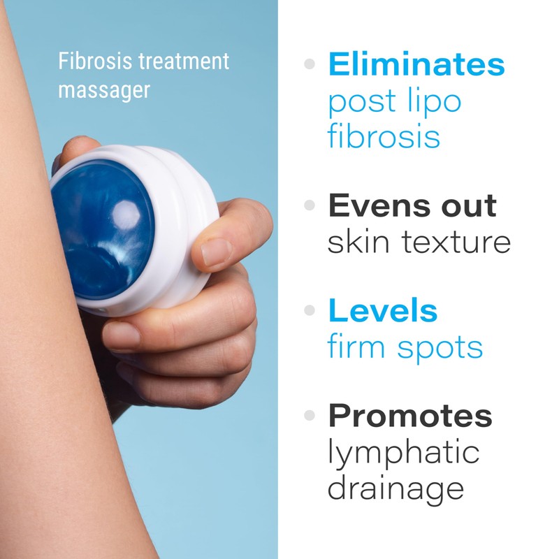 Bruizex Arnica Coconut Lymphatic Massage Oil & Fibro Roller Lymphatic
