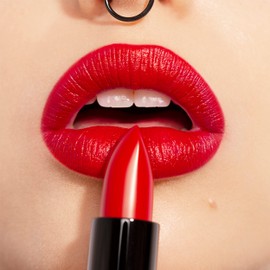 3INA The Lipstick - Moisturizing Lipstick for Women - Semi-Matte Satin Finish with 5-Hour Long Wear - Highly Pigmented and Comfortable - 245-0.16 oz