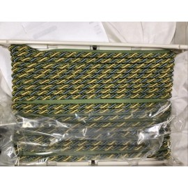 Unbranded XX04 Upholstery Pillow Twist Cord Welt Piping Lip Trim 3/8" Price for 12 Yards