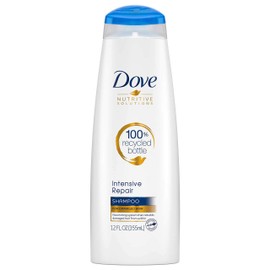 Dove Nutritive Solutions Strengthening Shampoo for Damaged Hair Intensive Repair Dry Hair Shampoo With Keratin Actives 12 oz, Pack of 6