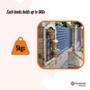 5 Pack 76mm (3") Brick Hooks - Wall Clips Hangers