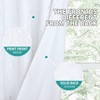 BGment White Blackout Curtains 60 Inches Wide for Bedroom/Living Room,