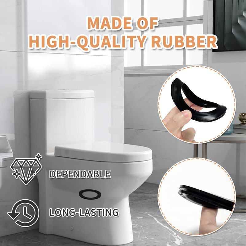 2 Pack RV Toilet Seal, Flush Ball Seal Gasket Replacement