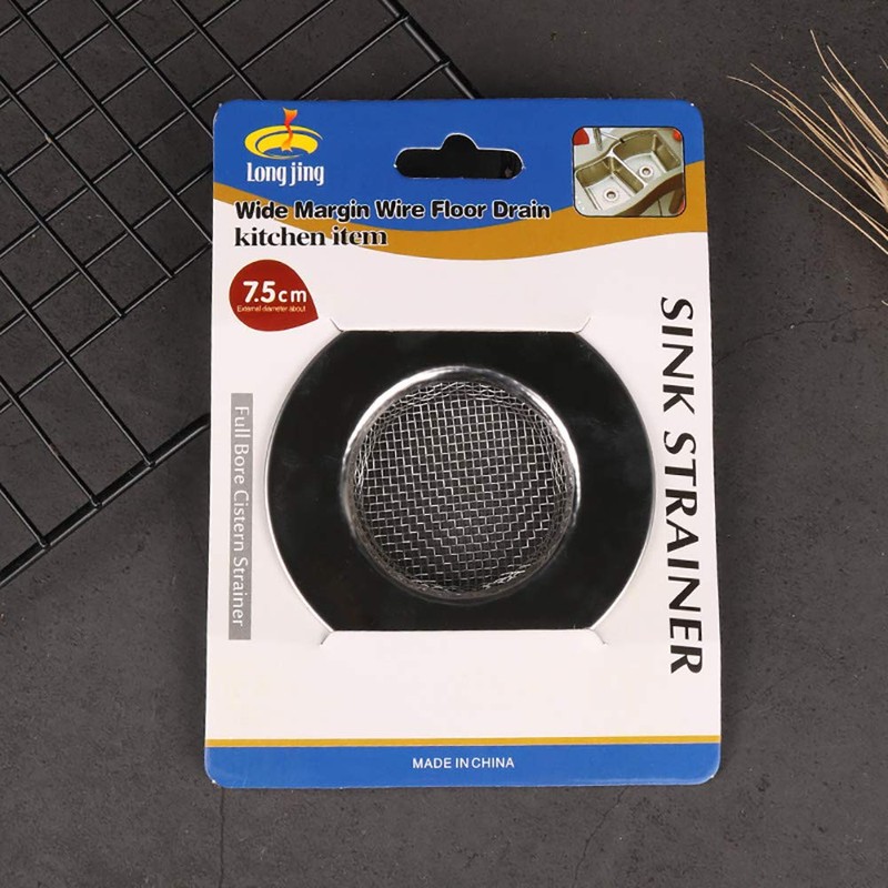 VOANZO 3 x stainless steel sink strainer, kitchen sink drain