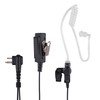 Dronoval Walkie Talkie Earpiece with Mic,Compatible with CP200 CP200D BPR40