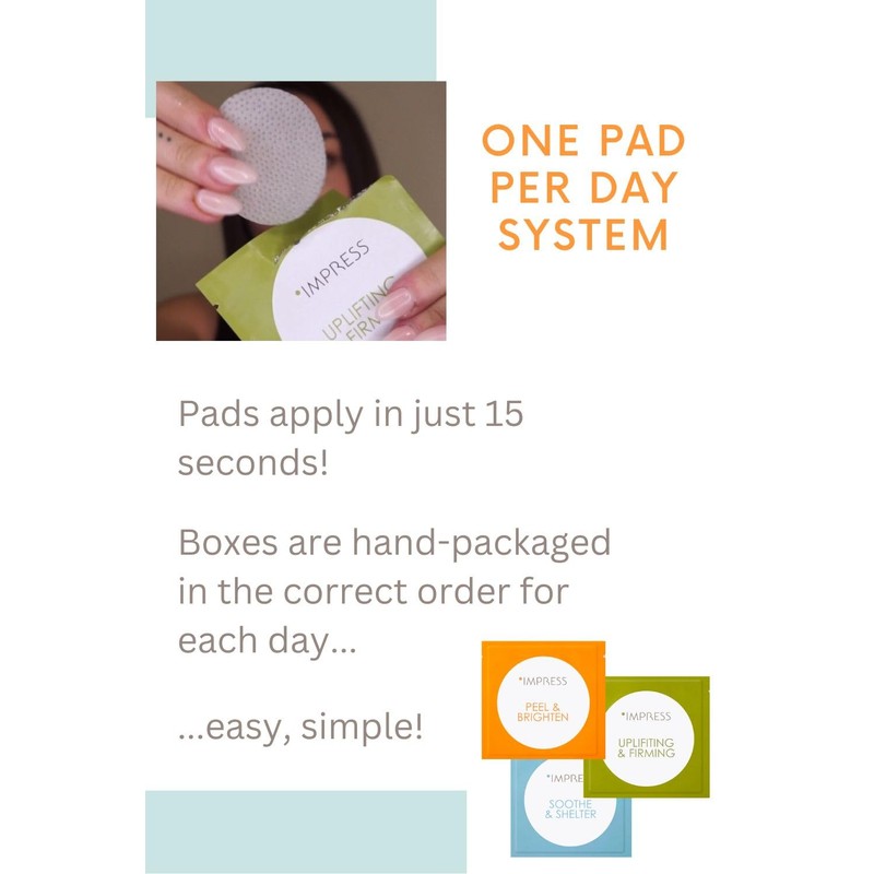 Impress, Anti-Aging Facial Pad
