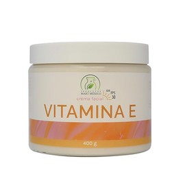 Crema Facial & Corporal De Vitamina E Anti-Envejecimiento Con Filtro Solar 400g