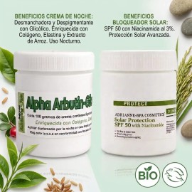 Duo Antimanchas De Crema Arbutina Y Bloqueador Niacinamida