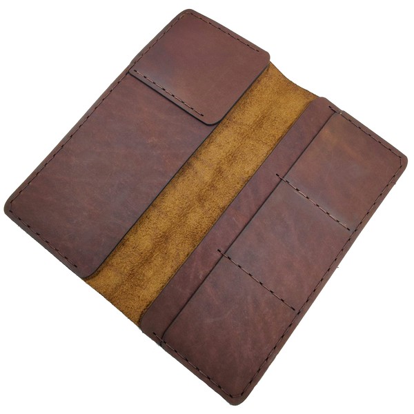 Passport Holder Full Grain Leather Cover Case Travel Wallet Holds