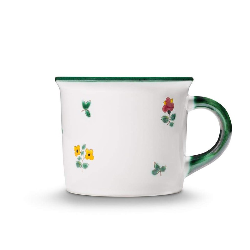 GMUNDNER KERAMIK Manufaktur 0321HKGL09 Streublumen 0.24 Litre Smooth Coffee Häferl