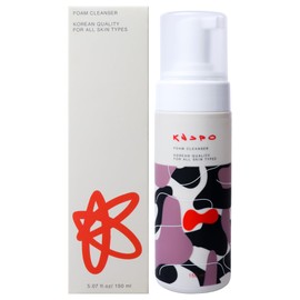 KNSPO KNSPO Foam Cleanser - Gentle Facial Cleanser for All Skin Types - Non-Drying Face Cleanser - Face Wash with AHA BHA LHA - 150 ml